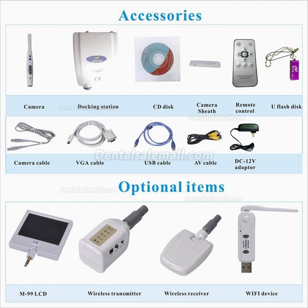 Dental Intraoral Camera M-888 Corded 1/4 SONY CCD USB/Video/VGA Output Dental Intraoral Camera M-888 Corded 1/4 SONY CCD USB/Video/VGA Output
