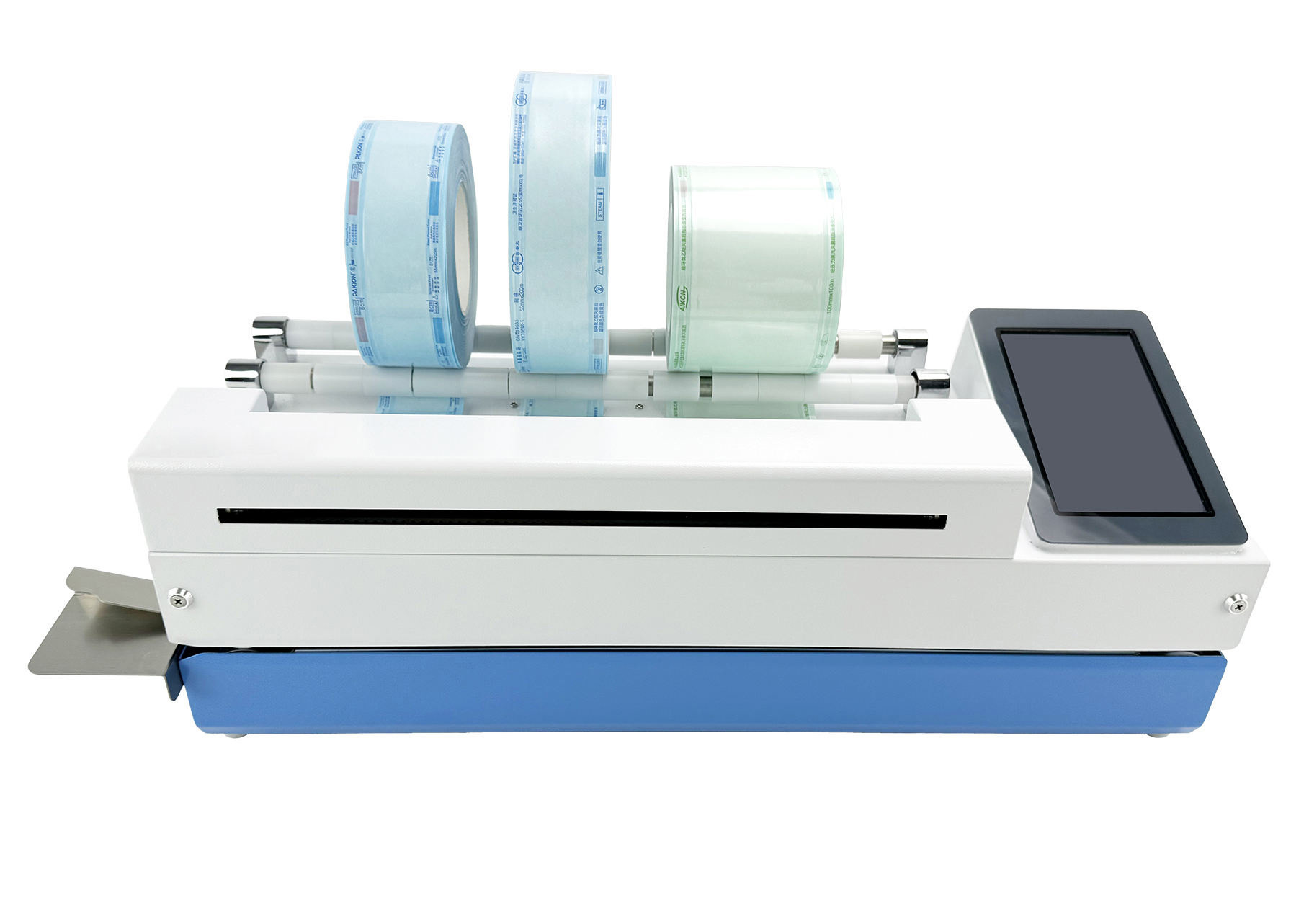 MY100-K2T Dental Instrument Sealing Machine with Cutting & Stylus Printer Touch Screen