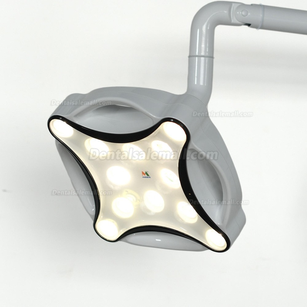 JD1700 Double Head Ceiling-mouted Dental LED Operating Light Medical Vet Operating Surgical Lamp