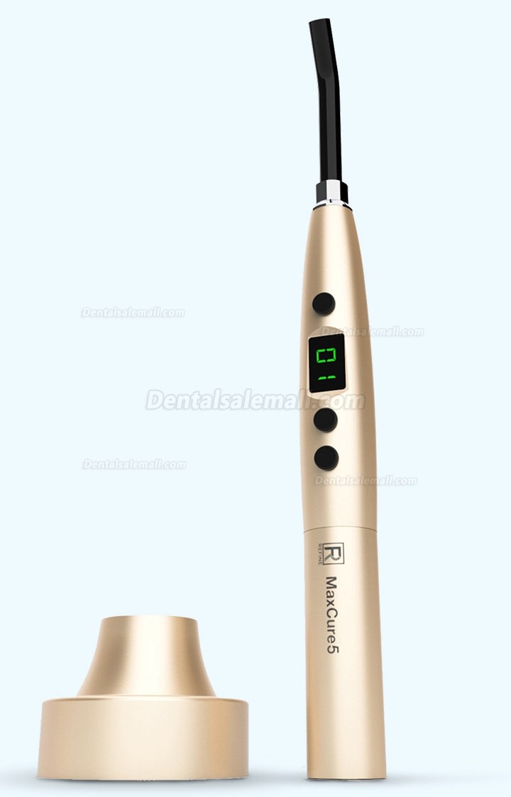 Refine MaxCure5 1800mw Wireless Dental LED Curing Light