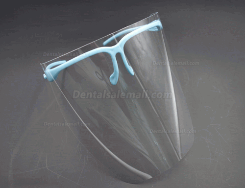 Adjustable Detachable Dental Full Face Shield With 10 Detachable Visors