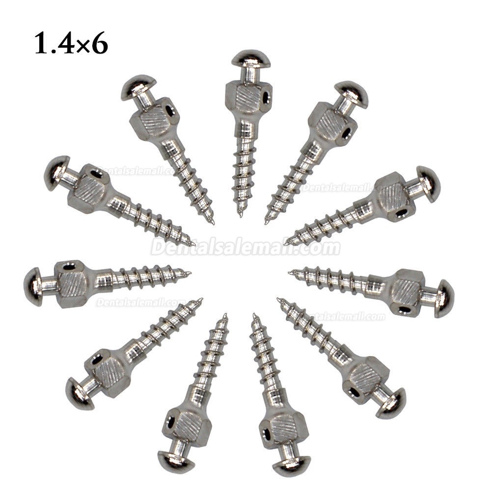 10 PCS Orthodontic Self-Drilling Titanium Micro Implants Screw Mini Screw 11 size