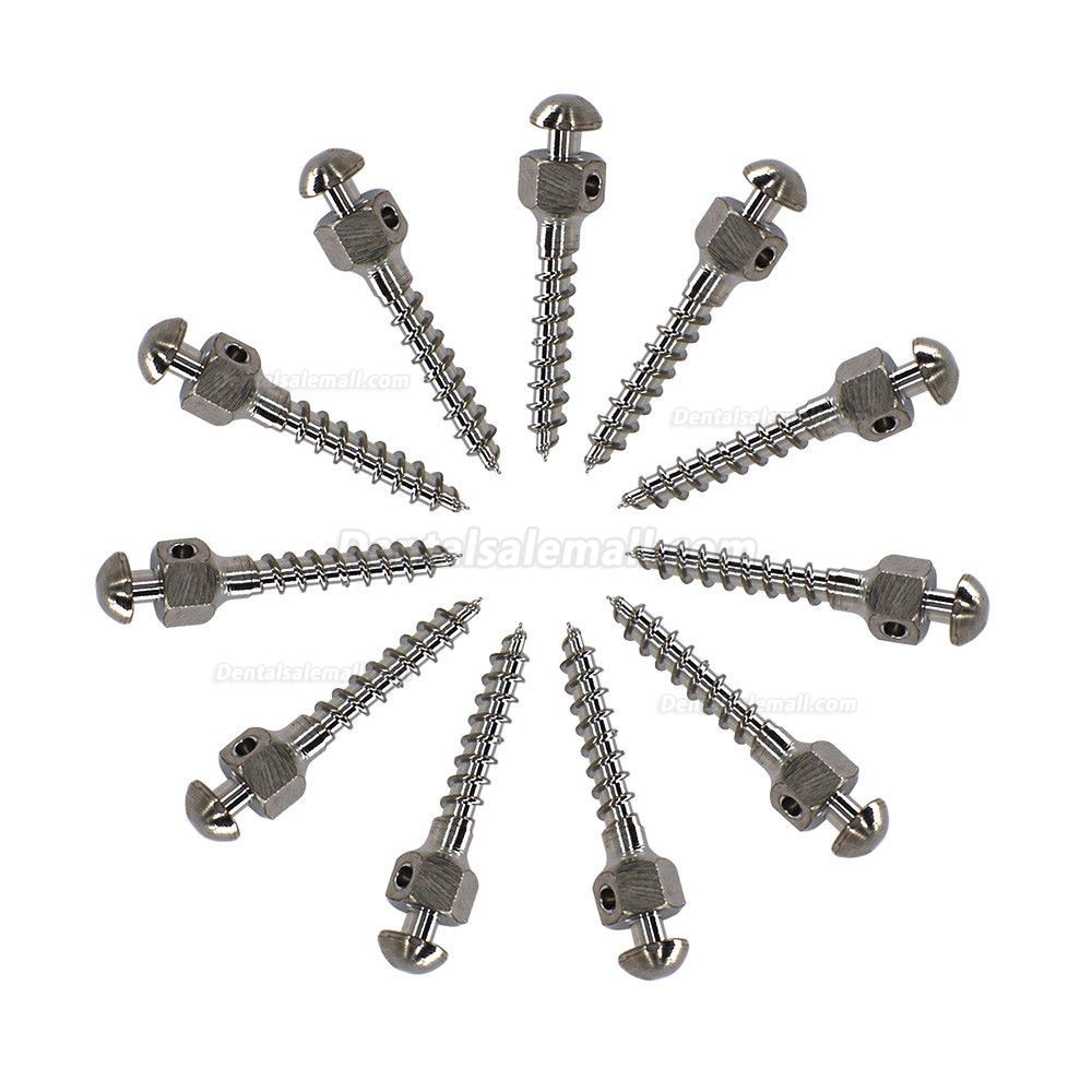 10 PCS Orthodontic Self-Drilling Titanium Micro Implants Screw Mini Screw 11 size