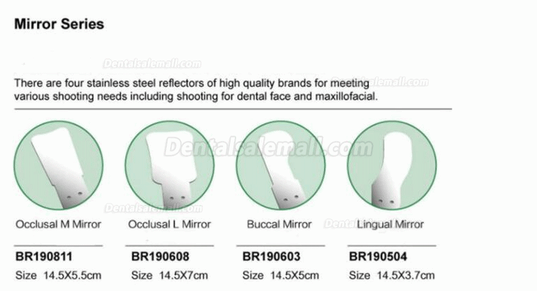 Dental Fog Free Intraoral Photography Mirror System Automatic Defogging Imaging Mirrors