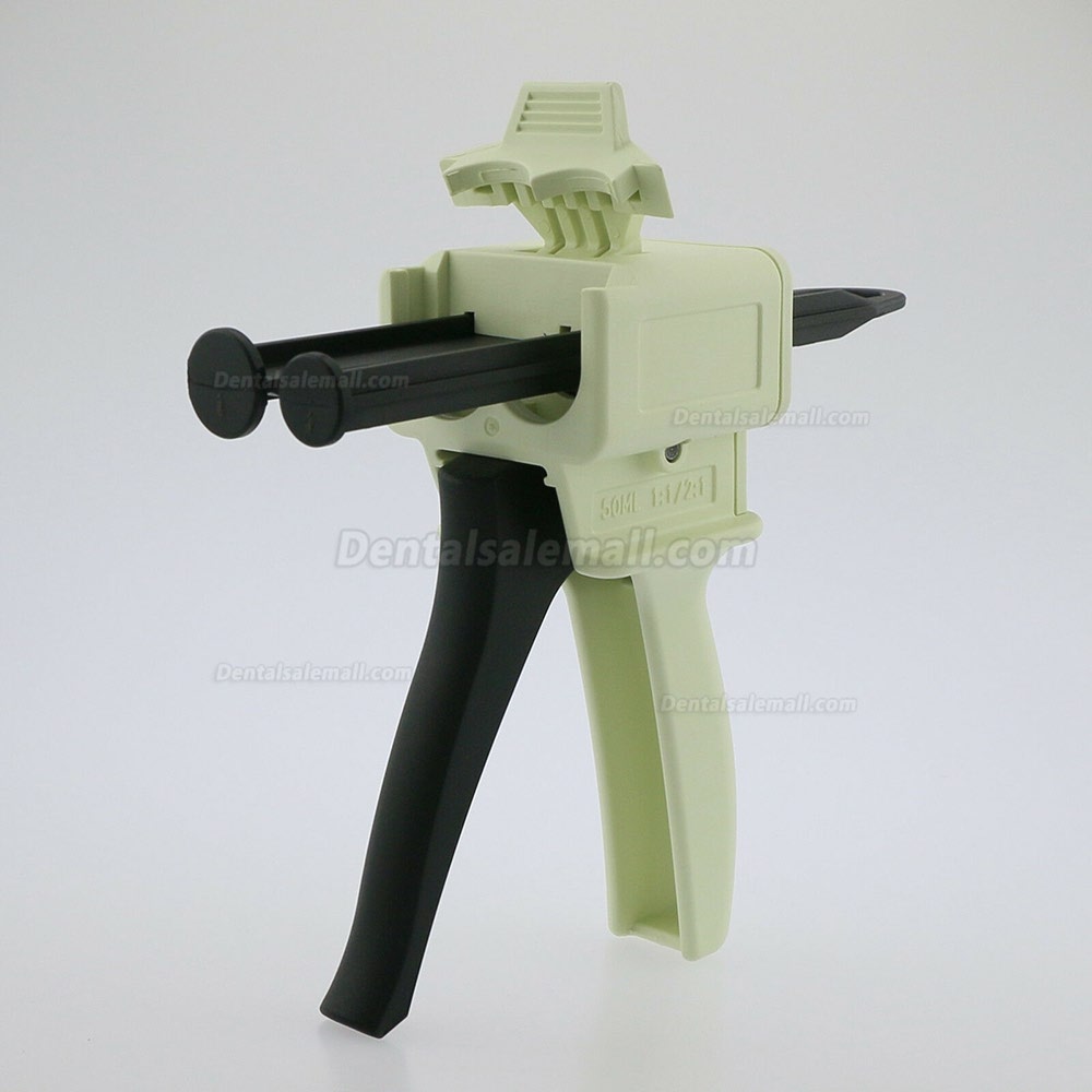 Dental Lab Impression Cartridge Mixing Dispenser Gun 1:1/2:1 4:1/10:1