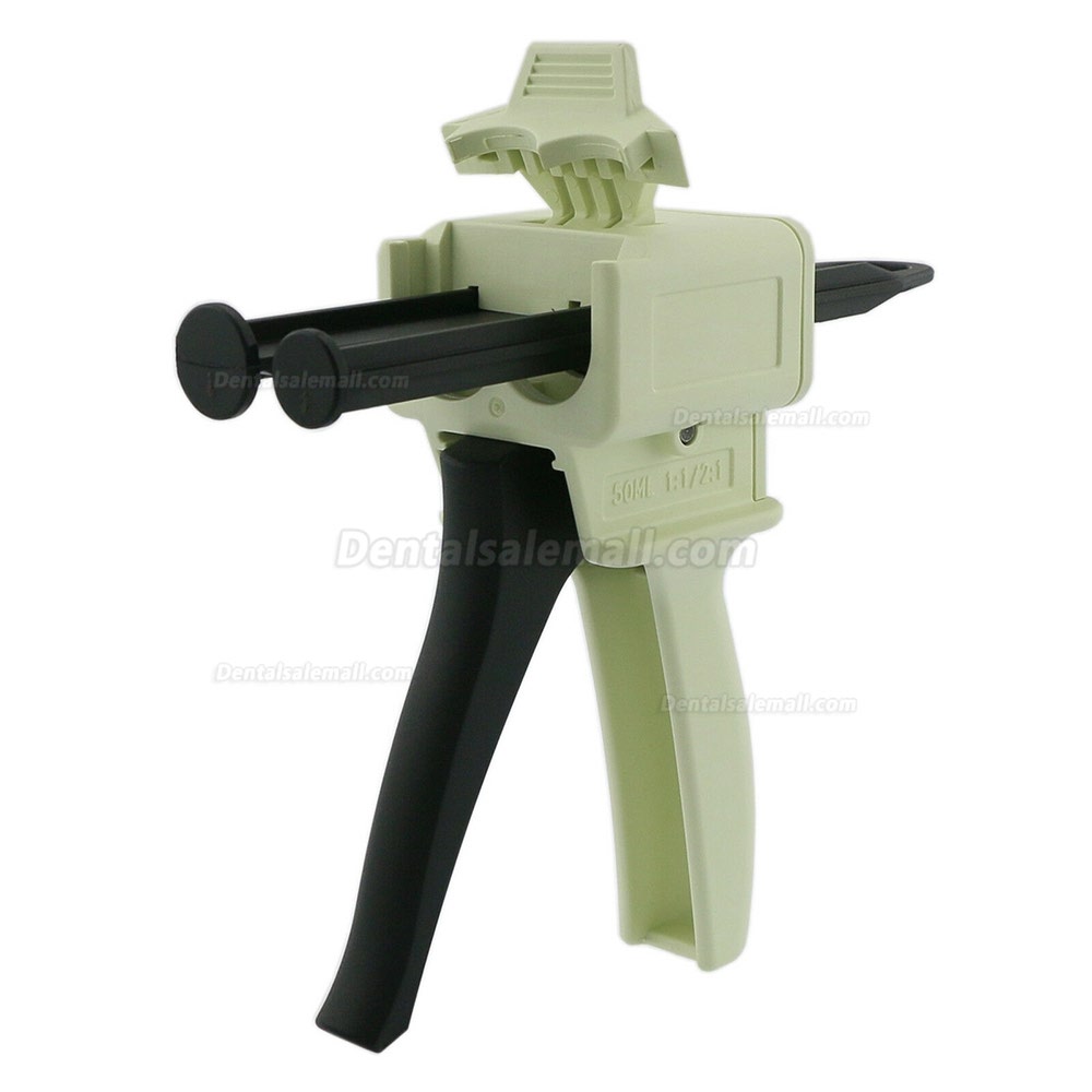 Dental Lab Impression Cartridge Mixing Dispenser Gun 1:1/2:1 4:1/10:1
