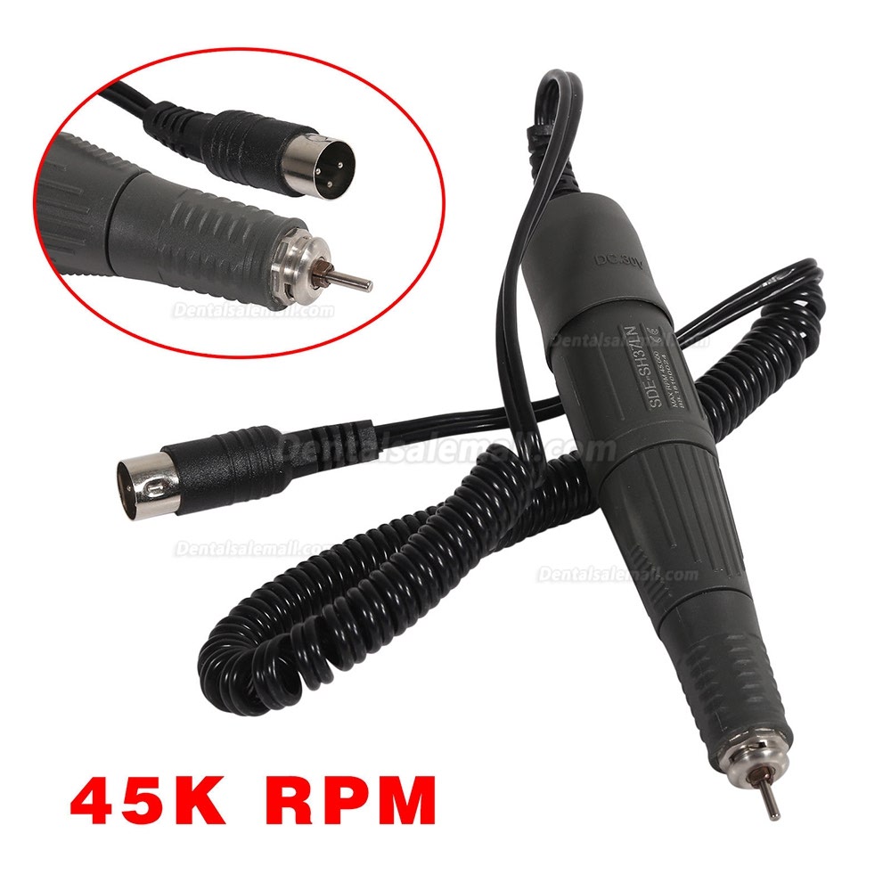 NSKI Lab Equipment N8 Micro Motor Polishing Machine 45000RPM Foot Pedal Control with H37LN Handle