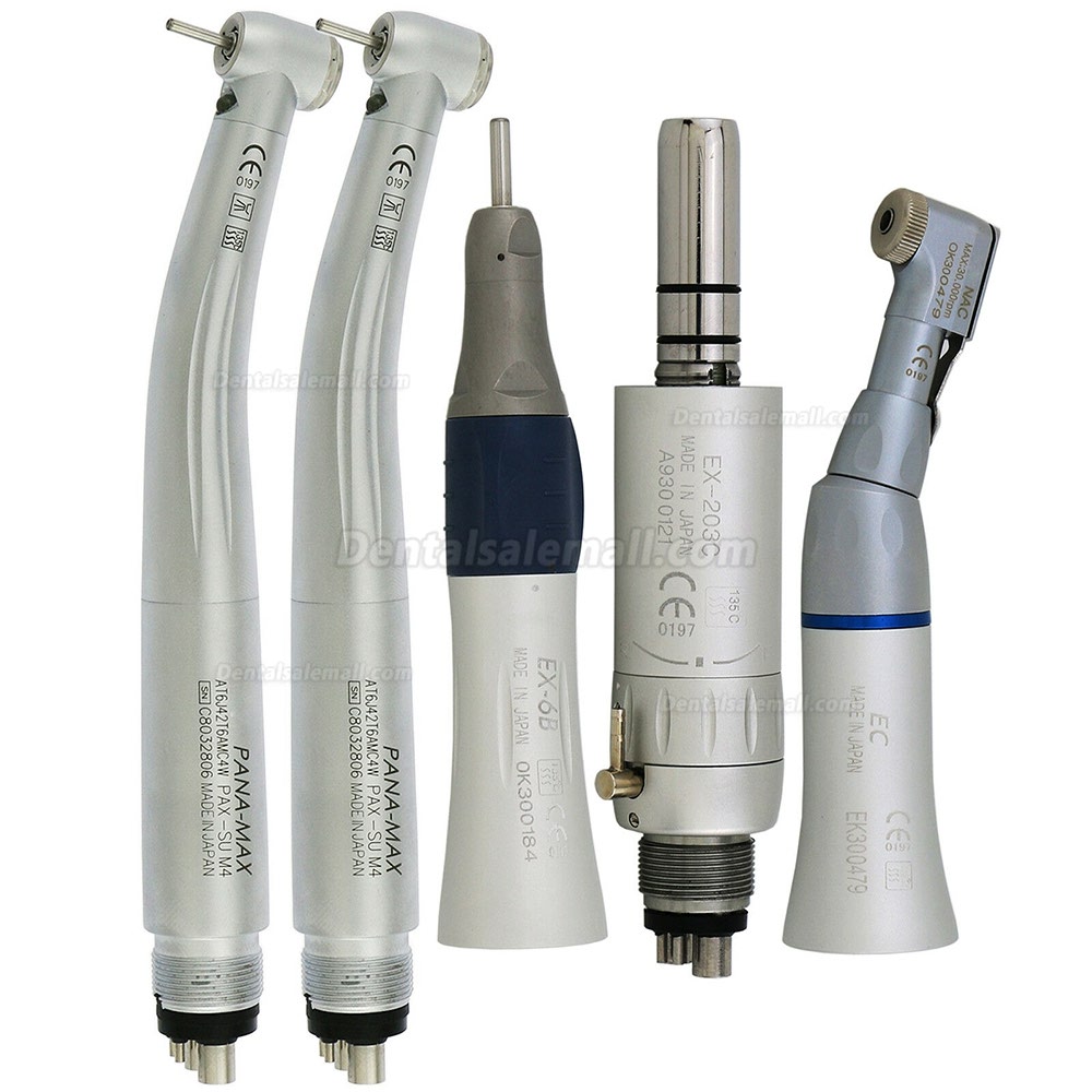 Dental Led High Speed Handpiece PANA-MAX Low Speed Kit EX-203C 2 4 Hole Dental Led High Speed Handpiece PANA-MAX Low Speed Kit EX-203C 2 4 Hole
