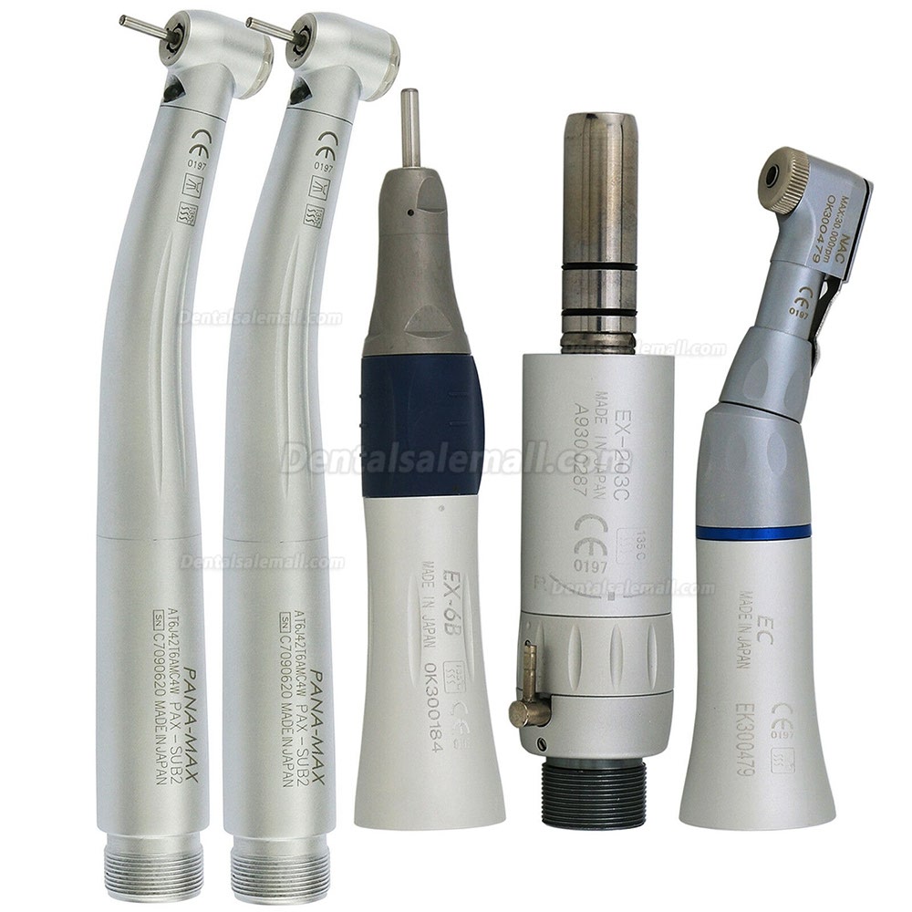 Dental Led High Speed Handpiece PANA-MAX Low Speed Kit EX-203C 2 4 Hole Dental Led High Speed Handpiece PANA-MAX Low Speed Kit EX-203C 2 4 Hole