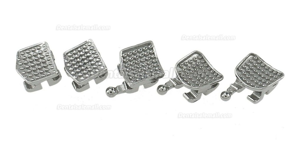 10 Sets Mini OC Dental Orthodontic Metal Brackets Braces MIM Roth 022 345 Hooks