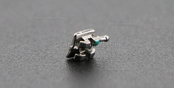 100 Packs Dental Orthodontic OC MIM Metal Brackets Braces Mini MBT 022 345 Hooks