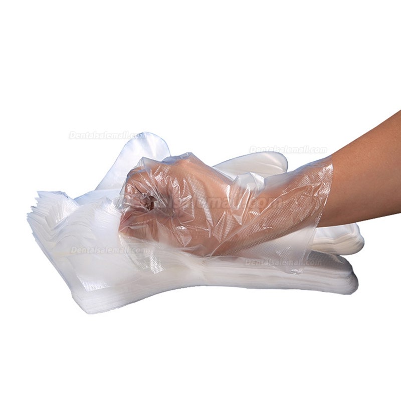 1000/2000pcs Plastic Disposable Gloves For Restaurant Kitchen BBQ Eco-friendly Food Gloves Fruit Vegetable One-off Glove