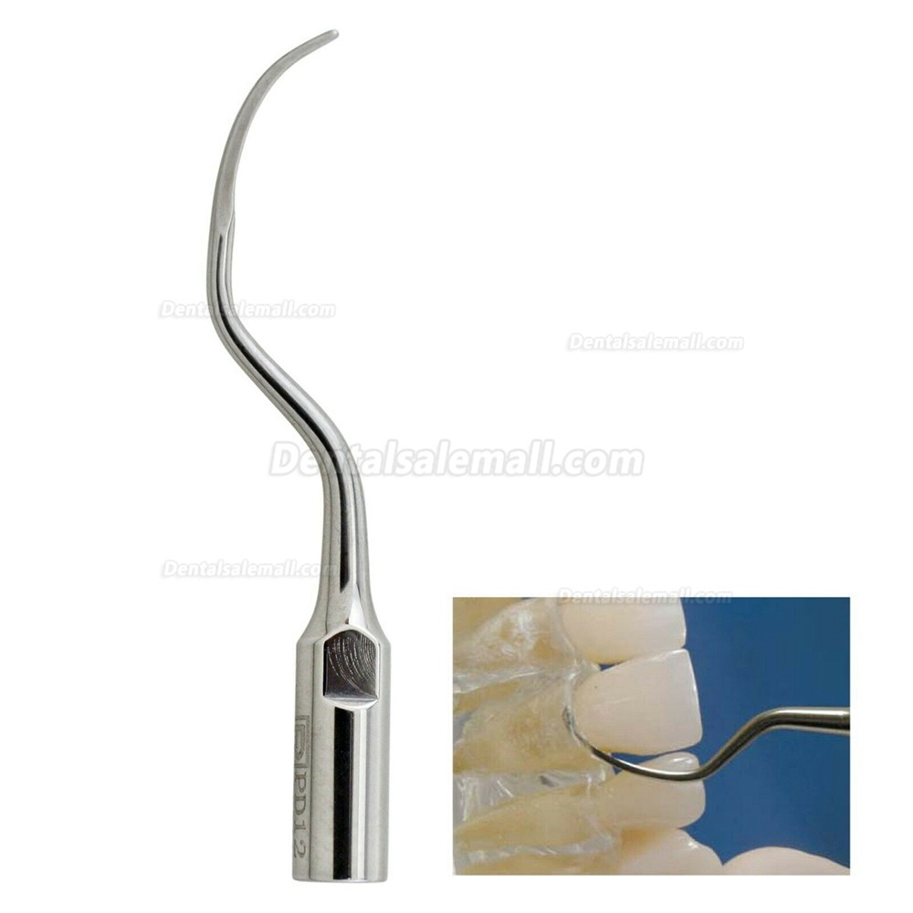 5Pcs PD12 Dental Ultrasonic Periodontal Scaler Tips Fit for Satelec Acteon/ woodpecker DTE Scaler