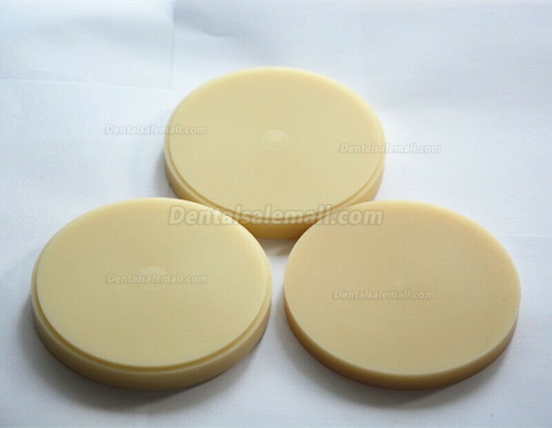 5PCS Dental PMMA Blocks with A0/A1/A2/A3 Color Dental Materials