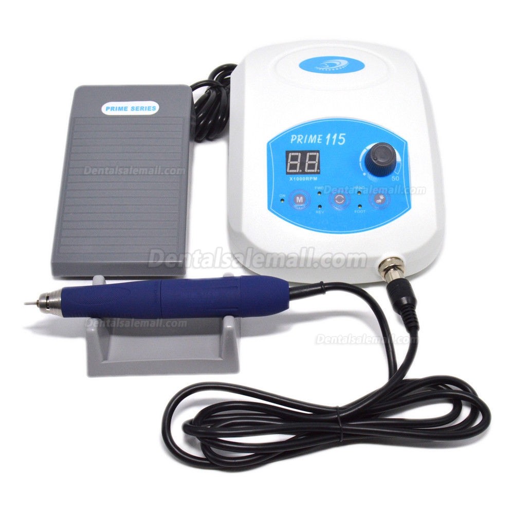 PRIME 115 Dental Lab Brushless Micromotor 50,000 RPM Handpiece 