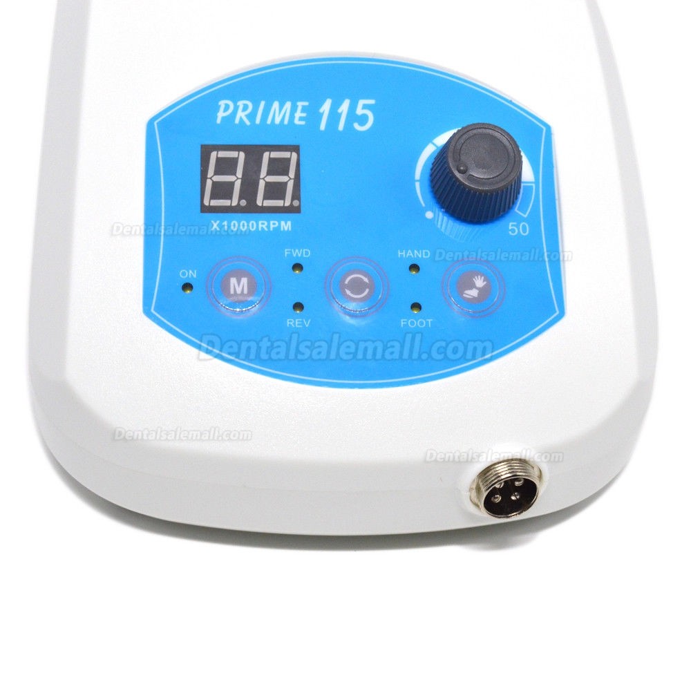 PRIME 115 Dental Lab Brushless Micromotor 50,000 RPM Handpiece 