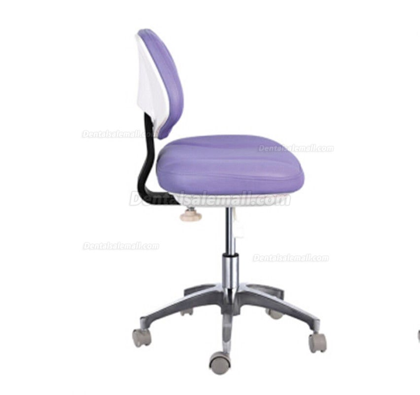Microfiber Leather Medical Dental Dentist's Chair Doctor's Stool Mobile Chair CE
