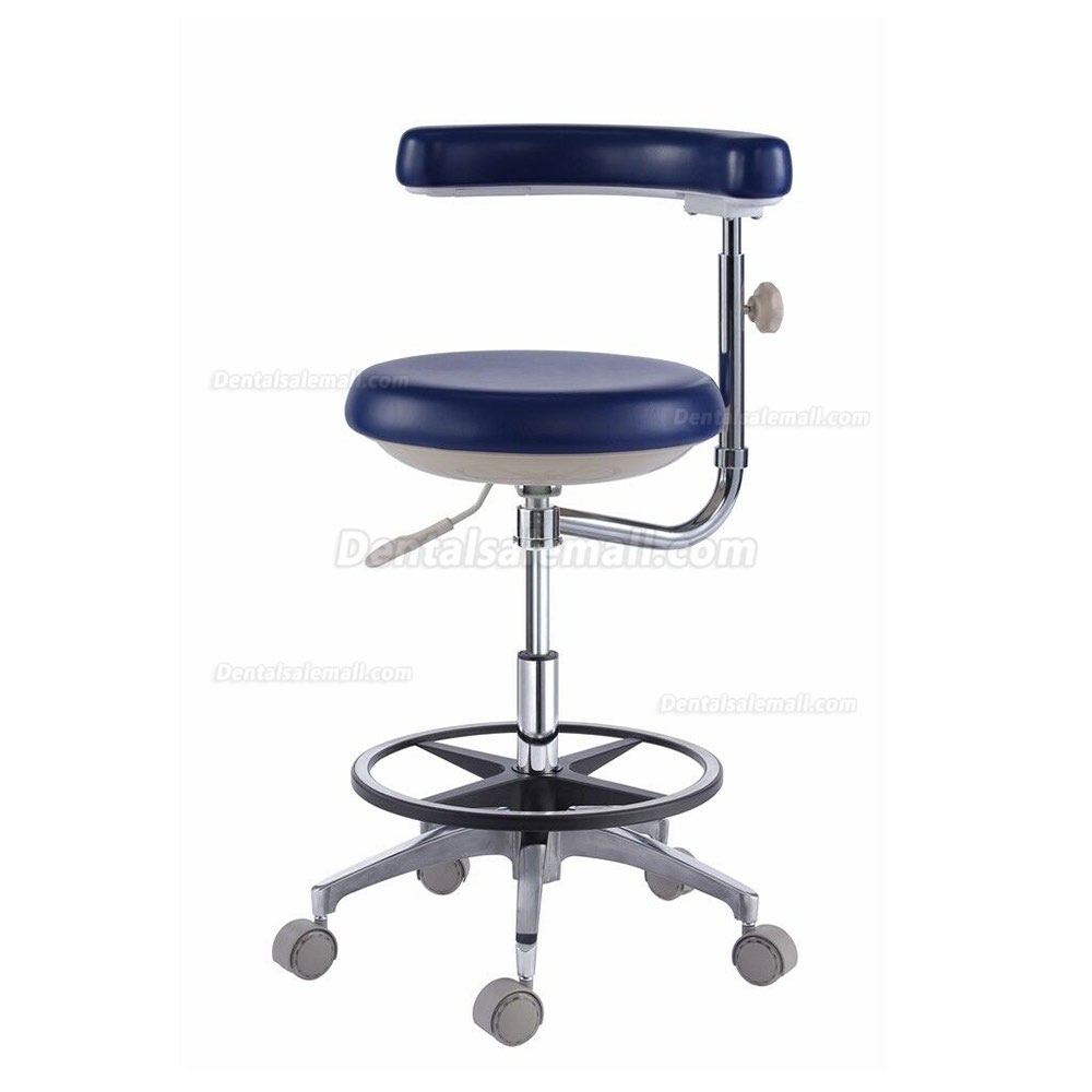 PU Leather Dental Doctor Dentist Assistant Nurse Stool Chair QY500(N)18 Colors