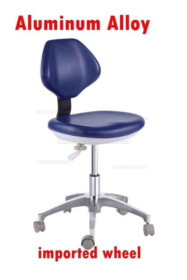 PU Leather Medical Dental Dentist's Chair Doctor's Stool Mobile Chair QY90G