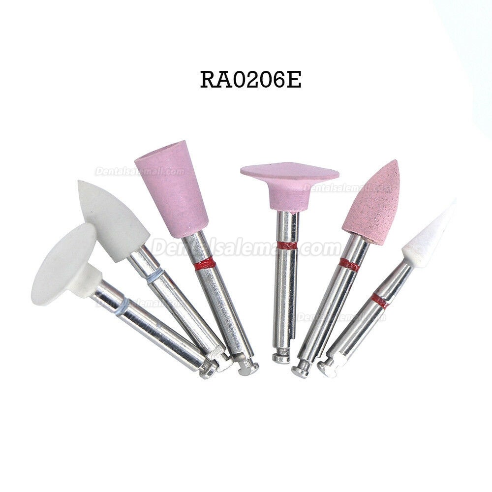 6 Pcs/Kit Dental High Gloss Polishing Kit For Zirconia RA0206E
