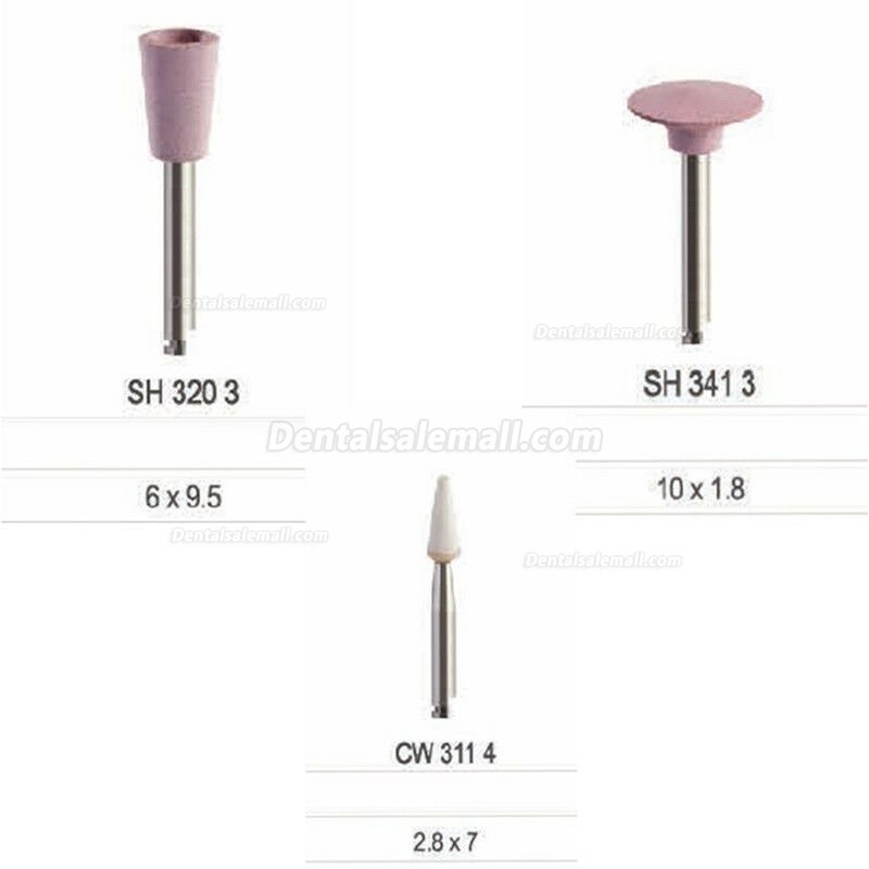 6 Pcs/Kit Dental High Gloss Polishing Kit For RA0206E