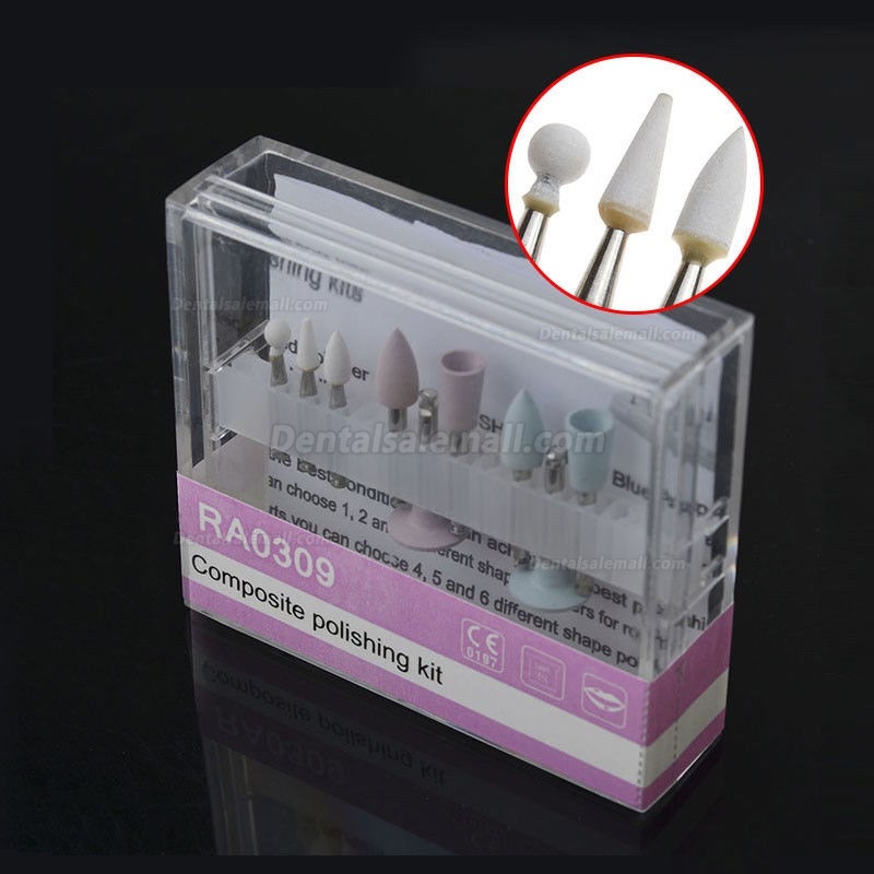 5 Set Dental Composite Polishing For Low-Speed Handpiece Contra Angle Kit RA0309
