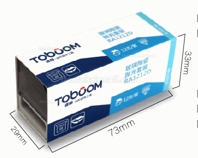 Toboom® RA0512D 10pcs Dental Lab Polishing Kit for Alloy