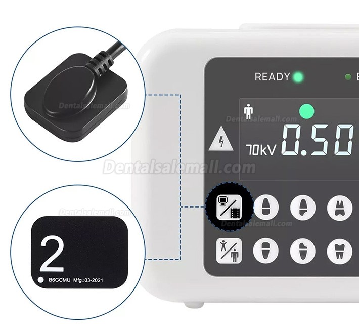 Portable Handheld Dental X-ray Camera System & RVG XRay Sensor Kit