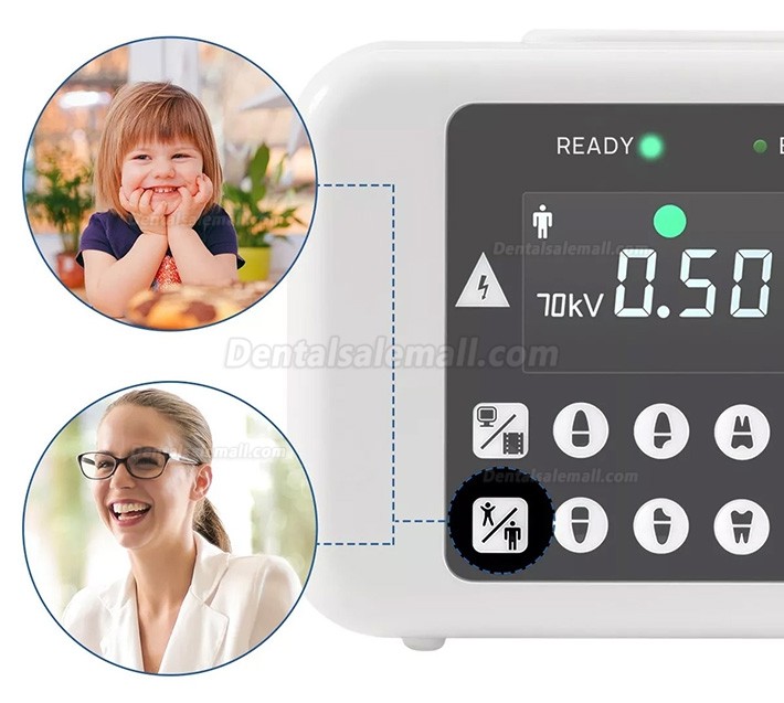 Portable Handheld Dental X-ray Camera System & RVG XRay Sensor Kit