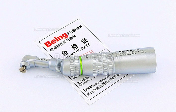 US BEING Dental 4:1 Prophy Contra Angle Polisher Handpiece - Intra Head - 4 Hole Midwest