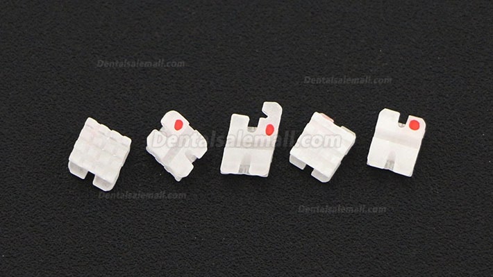 20Pcs/5Pack Dental Orthodontic Ceramic Bracket Braces ROTH 022 3 Hooks 20Pcs/5Pack Dental Orthodontic Ceramic Bracket Braces ROTH 022 3 Hooks