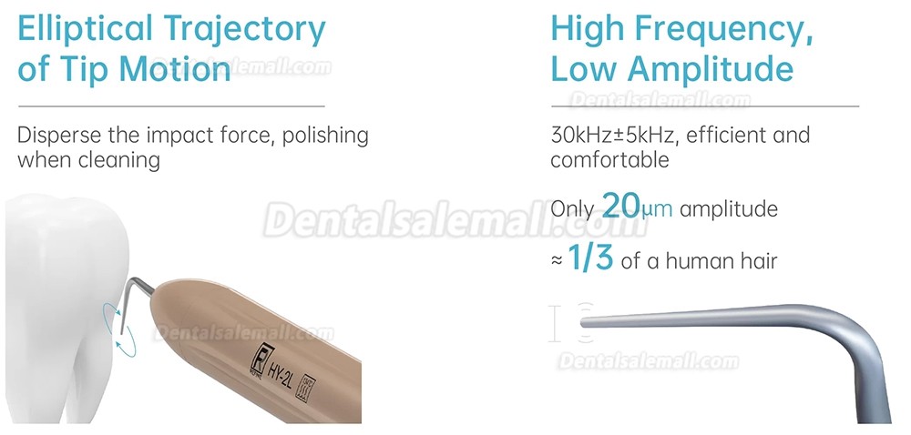 Refine APT 2 in 1 Dental Ultrasonic Piezo Scaler with Air Polisher Periodontal Prophy Polishing