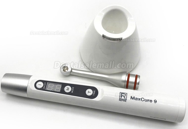 Refine MaxCure9 1 Second Dental LED Curing Light Broad-spectrum