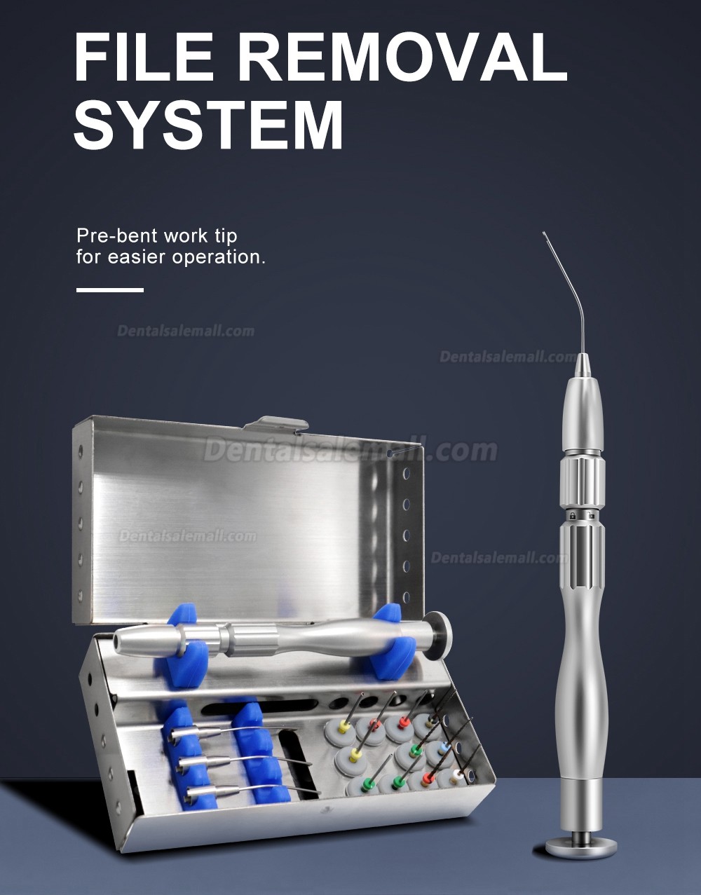 Dental Root Canal File Extractor Kit - Broken File Removal System With Multiple Tools