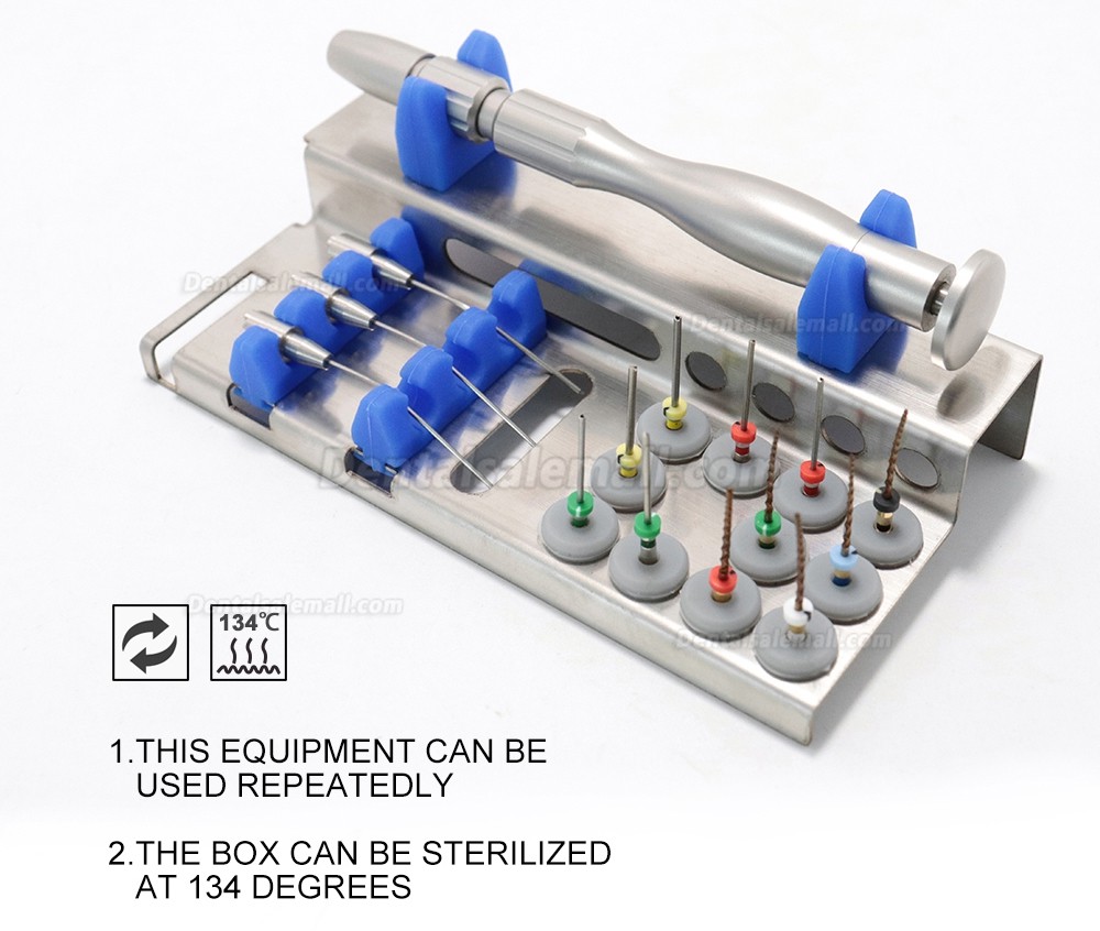 Tosi Dental Endodontic Endo File Removal System Kit Root Canal File Extractor Broken Files Removal Set