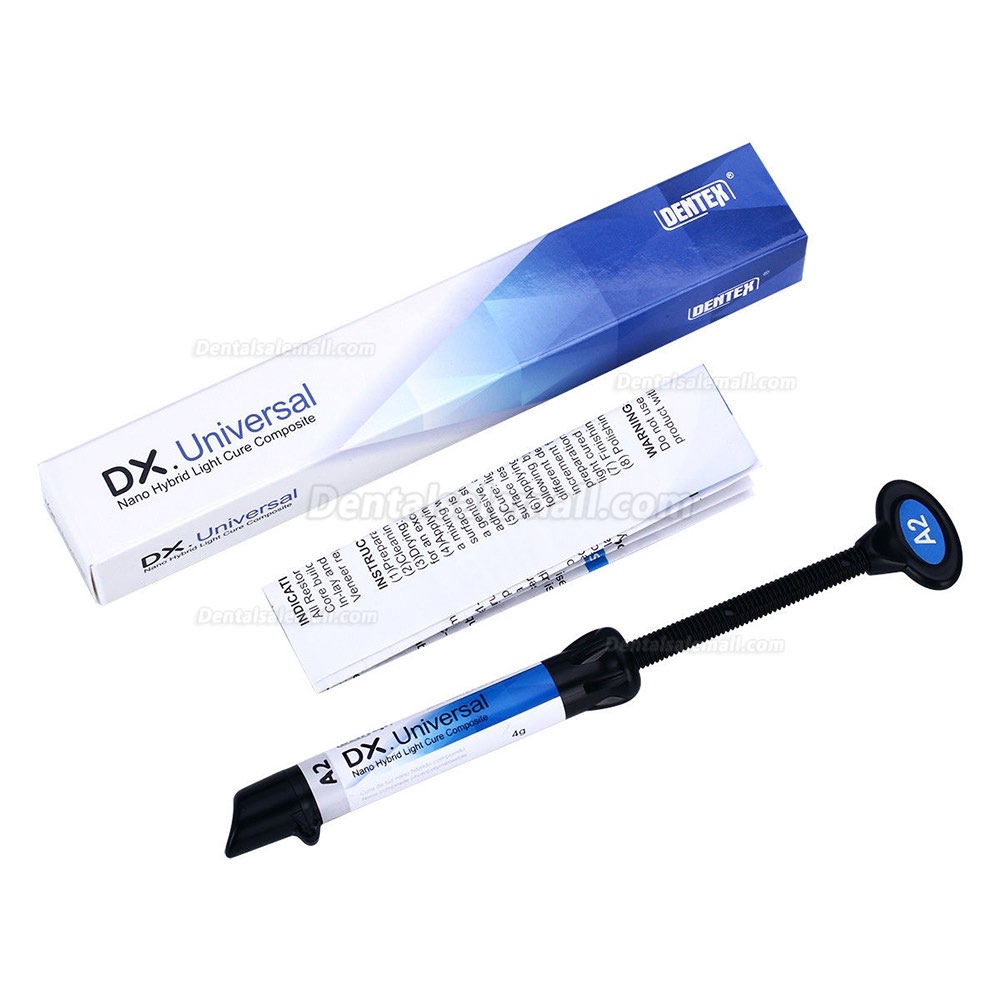 5 Pcs Dental Light Curing Composite Resin Refill Syringe Dentex A1 A2 A3 A3.5 B1 B2