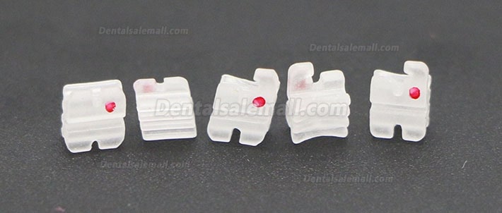 20Boxes Dental Orthodontic Ceramic Brackets Braces Roth MBT 018 022 345 Hooks