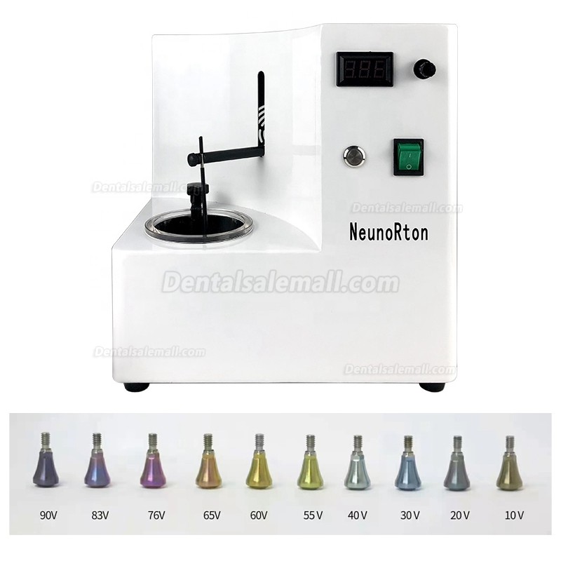 Dental Electroplating Machine Plating Color On The Implant Abutment Lab Electroplating Equipment