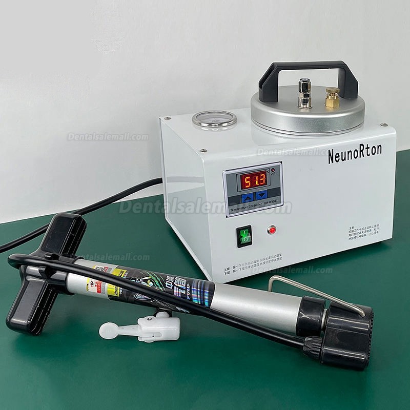 Dental Lab Automatic Polymerizer Portable Curing Pressure Pot Polymerizing Machine With Display