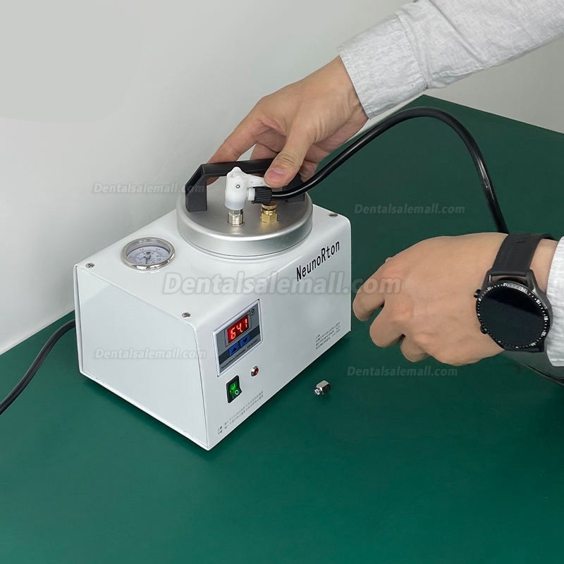 Dental Lab Automatic Polymerizer Portable Curing Pressure Pot Polymerizing Machine With Display
