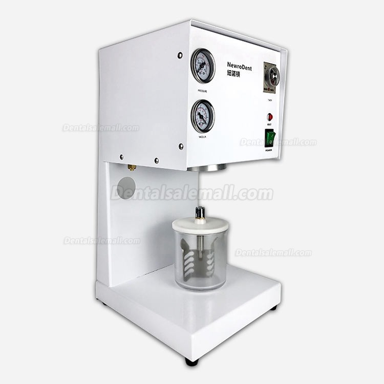 S-901 Dental Lab Vacuum Mixer Mixing Machine With Two Mixing Cups