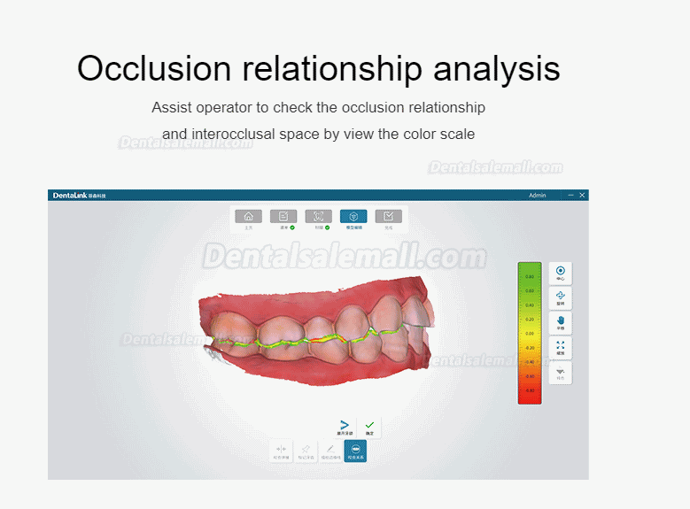 Fussen S6000 Portable Dental 3D Digital Intraoral Scanner Color Scanning 3D