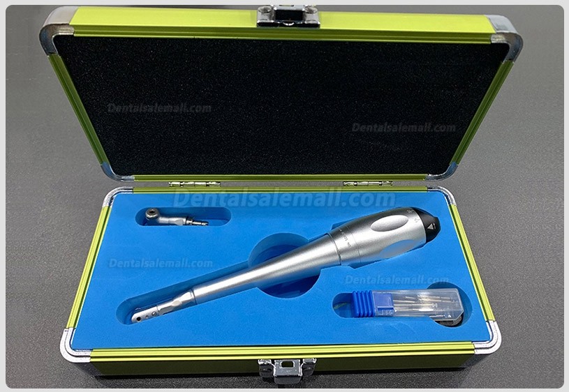 Universal Dental Implant Torque Wrench Handpiece Kit with 12 Drivers & 2 Heads