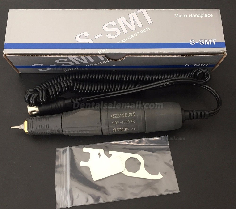 SHIYANG SDE-H102S Micromotor Handpiece 35000 RPM for Micro Motor N3 N7