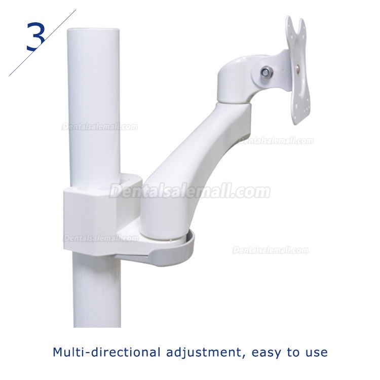 New Intra-oral Camera LCD Monitor Holder Steel Bracket Endoscope Frame for Dental Chair Unit