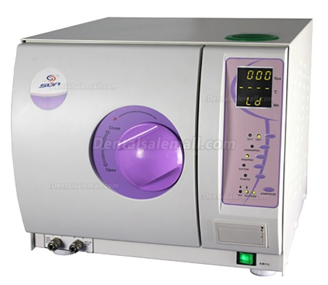 16-23L Sun® SUN-I-D-B Dental Autoclave Sterilizer Vacuum Steam Class B with Printer