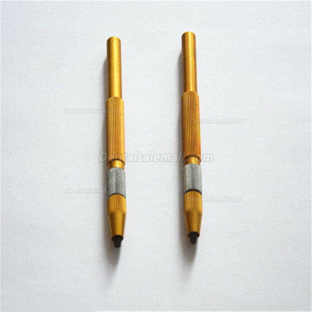 2 Pcs Domestic Sandblasting Pen For Dental Lab Equipment Sandblaster 0.8mm/1.2mm