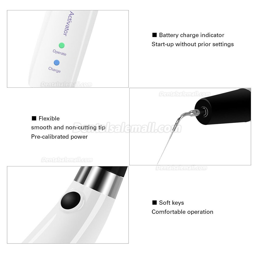 Dental Sonic Endo Irrigator Ultrasonic Endo Ultra Activator Handpiece+6pcs Titanium Tips