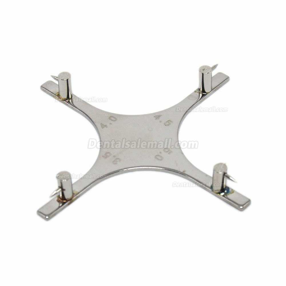 Dental Orthodontic Bracket Positioning Gauge Star-like Posterior