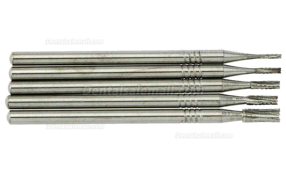 5Packs Wave Dental Low Speed Straight Flat End Crosscut Carbide Burs HP 555 556 560 563